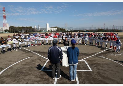 第7回トラバース旗争奪少年野球大会開催