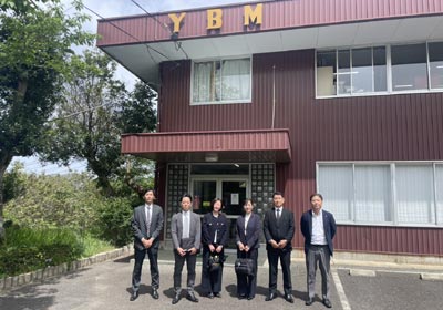 YBM様の工場を見学させていただきました。