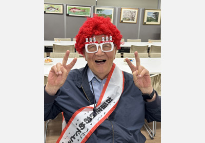 会長のお誕生日をお祝いしました！